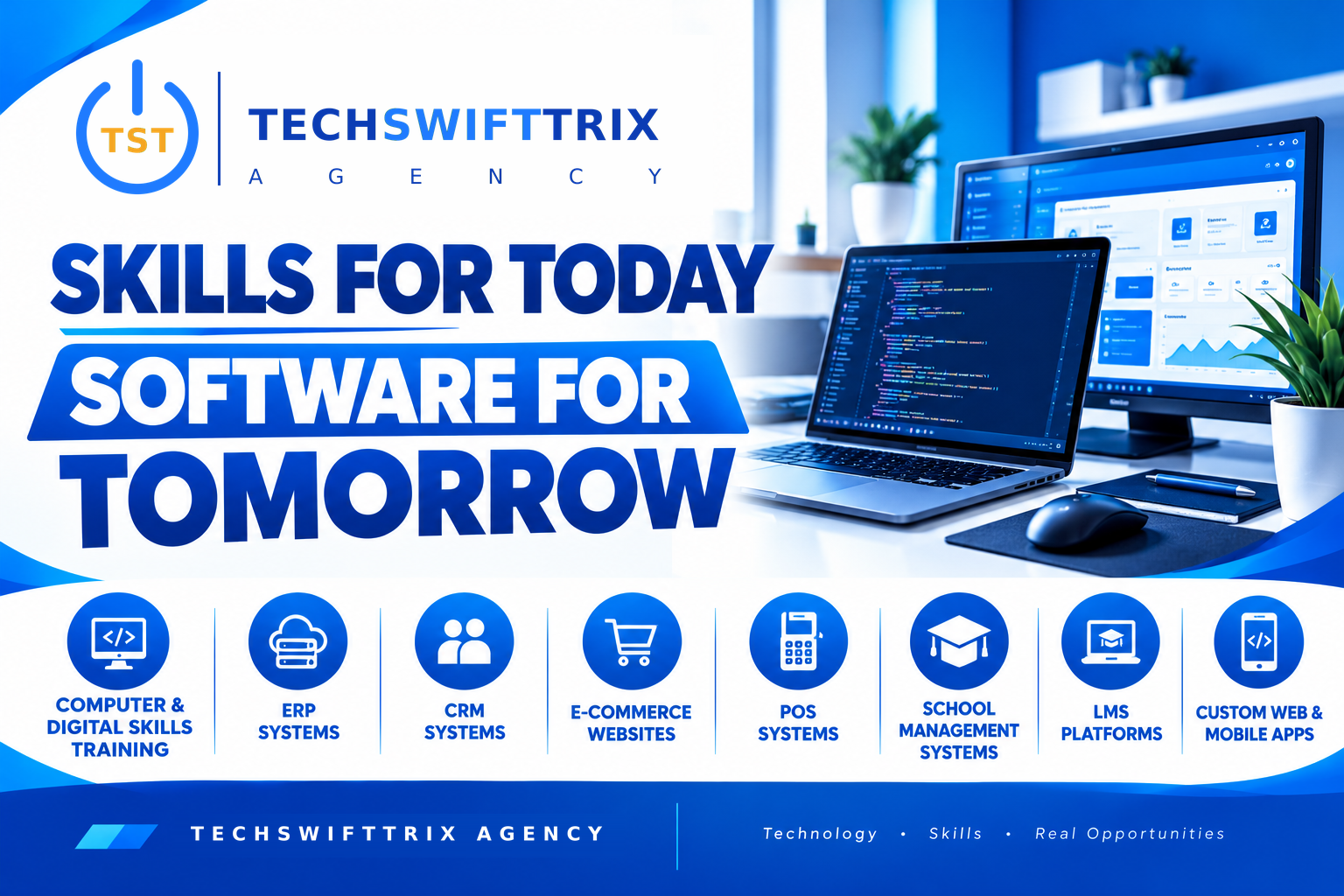 TechSwiftTrix Agency — student practice